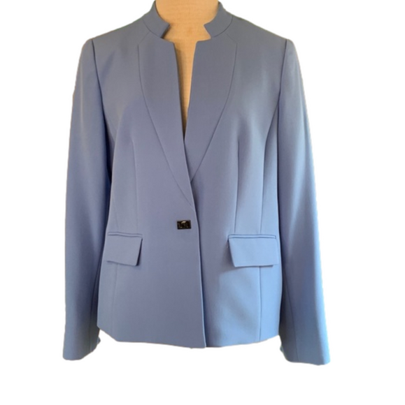 Kasper Jackets & Blazers - Kasper sz 8 robins egg blue blazer
